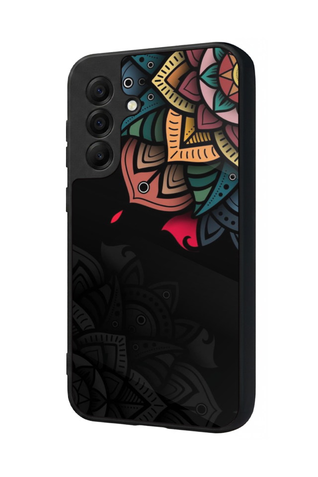 Samsung Galaxy A17 Uyumlu Mandala Tasarımlı Glossy Premium Kılıf
