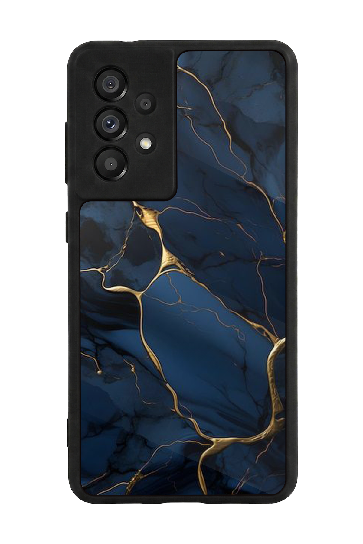 Samsung Galaxy A73 Uyumlu Mermer Marble Tasarımlı Glossy Premium Kılıf