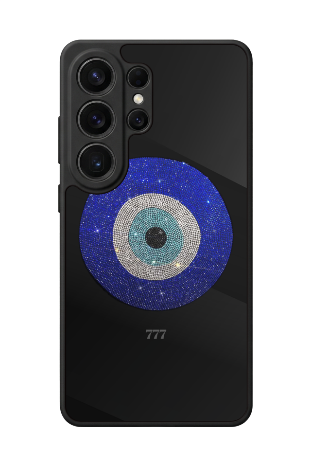 Samsung Galaxy S26 Ultra Uyumlu Nazar Tasarımlı Glossy Premium Kılıf