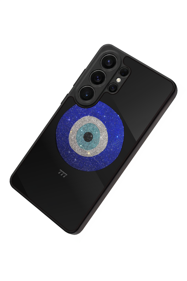 Samsung Galaxy S26 Ultra Uyumlu Nazar Tasarımlı Glossy Premium Kılıf