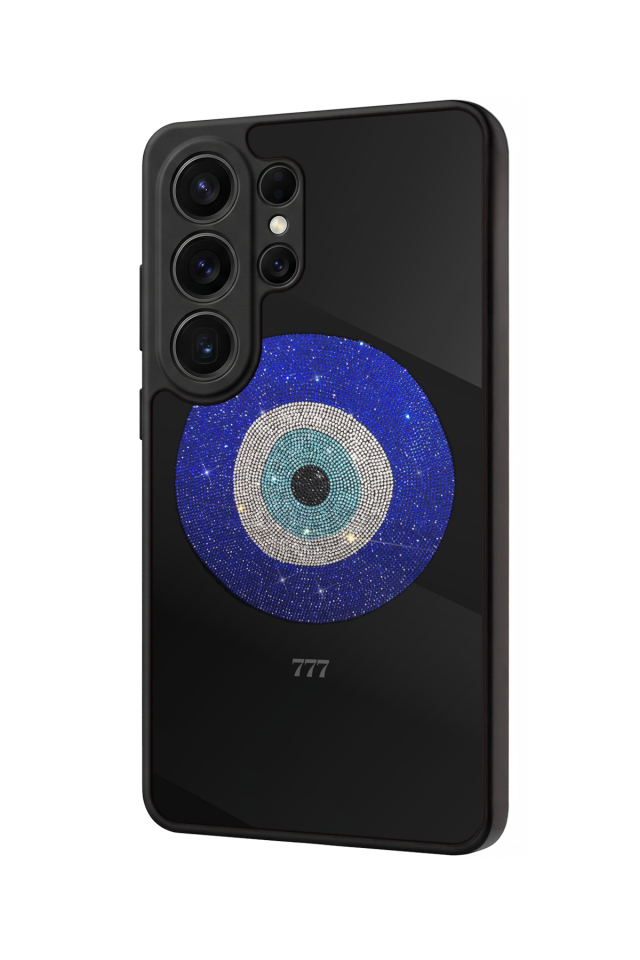 Samsung Galaxy S26 Ultra Uyumlu Nazar Tasarımlı Glossy Premium Kılıf