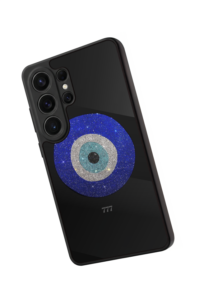 Samsung Galaxy S26 Ultra Uyumlu Nazar Tasarımlı Glossy Premium Kılıf