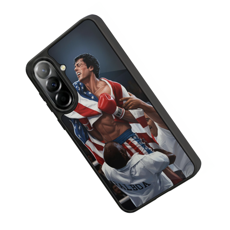 Samsung Galaxy A37 Uyumlu Rocky Tasarımlı Glossy Premium Kılıf