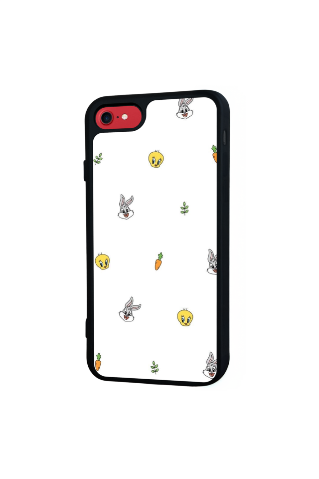 iPhone SE Uyumlu Tweety Tasarımlı Glossy Premium Kılıf