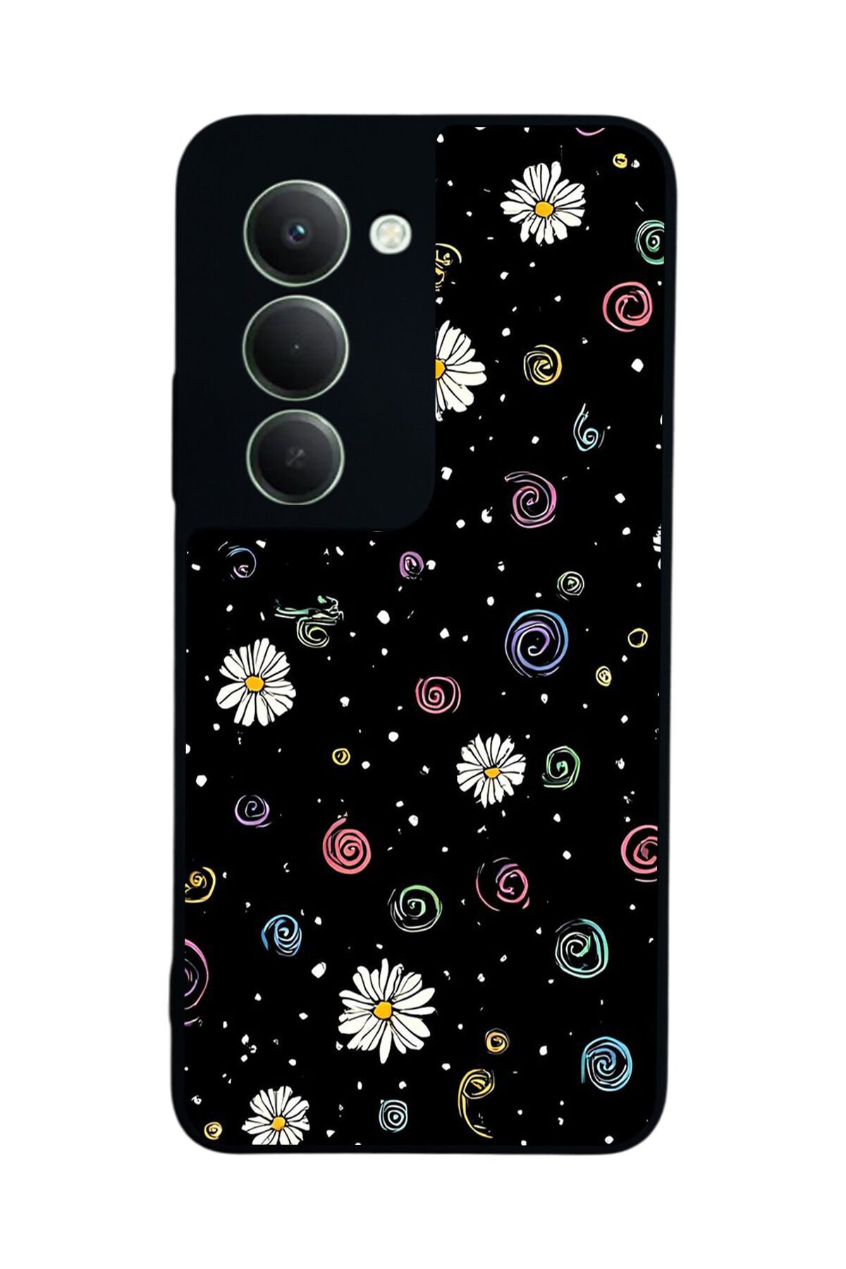 Xiaomi Redmi 15 5G Uyumlu Floral Tasarımlı Glossy Premium Kılıf