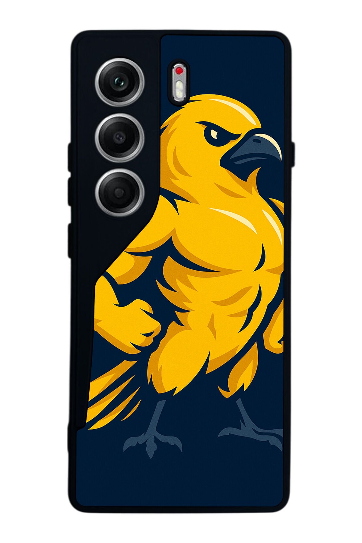 Tecno Camon 40 Uyumlu Fenerbahce Tasarımlı Glossy Premium Kılıf