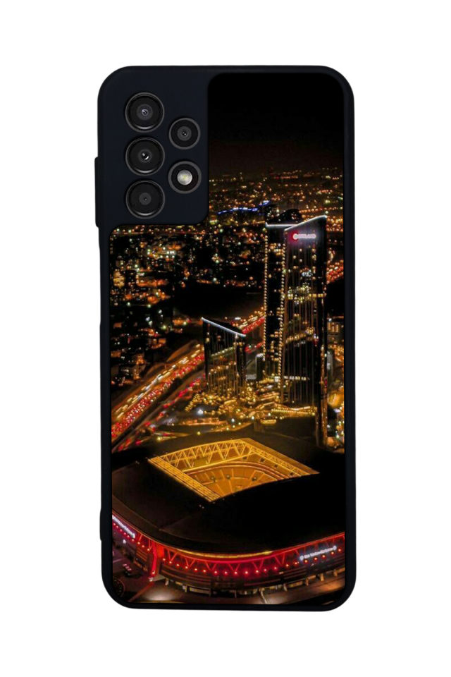 Samsung Galaxy A13 Uyumlu Aslan Tasarımlı Glossy Premium Kılıf