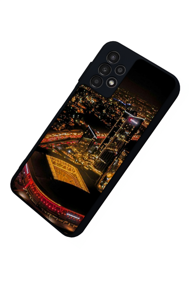 Samsung Galaxy A13 Uyumlu Aslan Tasarımlı Glossy Premium Kılıf