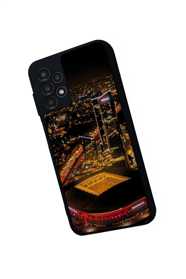 Samsung Galaxy A13 Uyumlu Aslan Tasarımlı Glossy Premium Kılıf