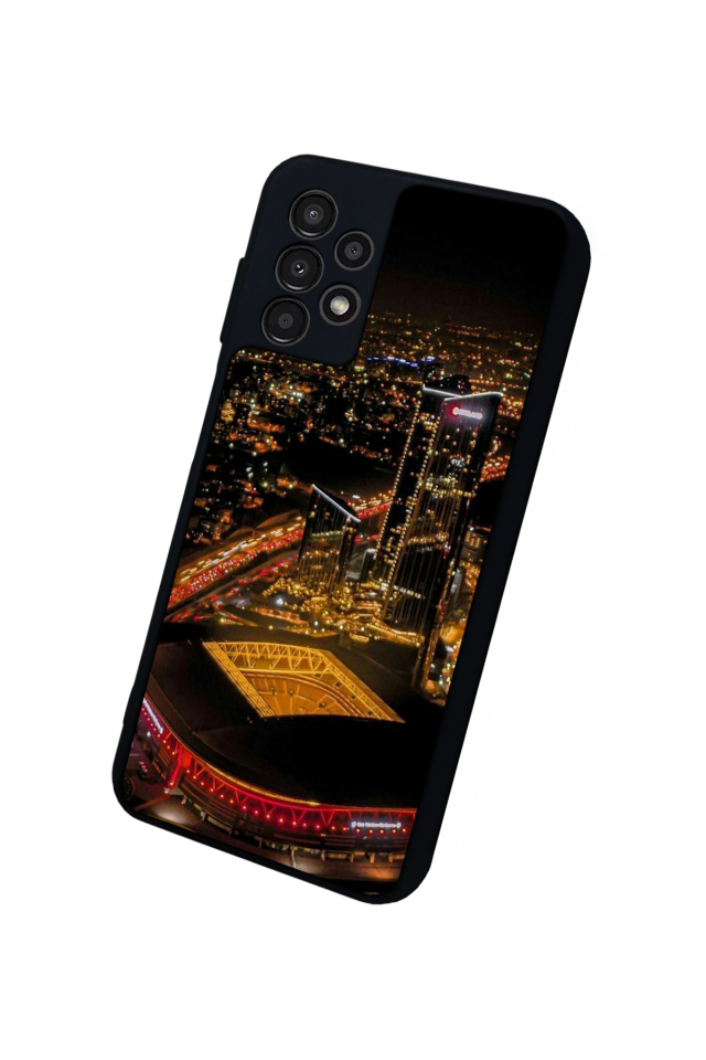 Samsung Galaxy A13 Uyumlu Aslan Tasarımlı Glossy Premium Kılıf