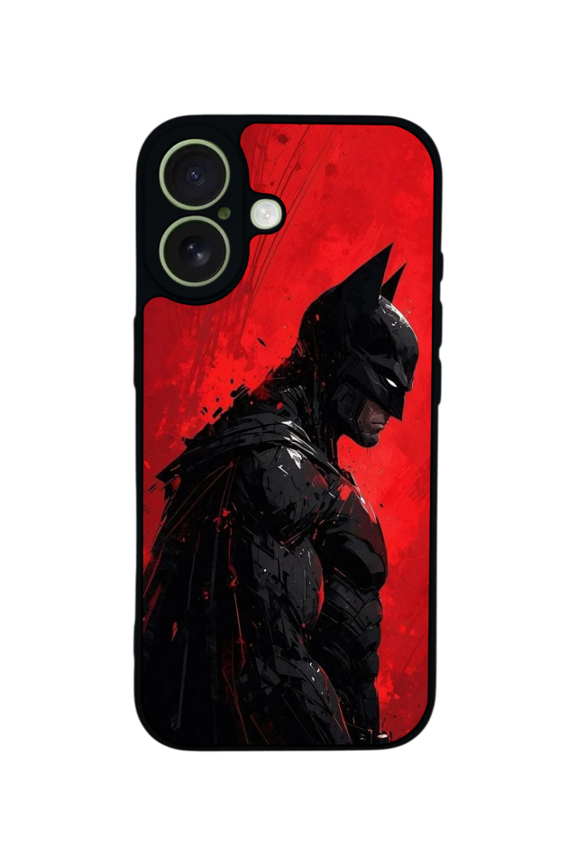 iPhone 17 Uyumlu Batman Tasarımlı Glossy Premium Kılıf
