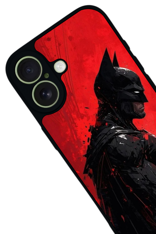 iPhone 17 Uyumlu Batman Tasarımlı Glossy Premium Kılıf
