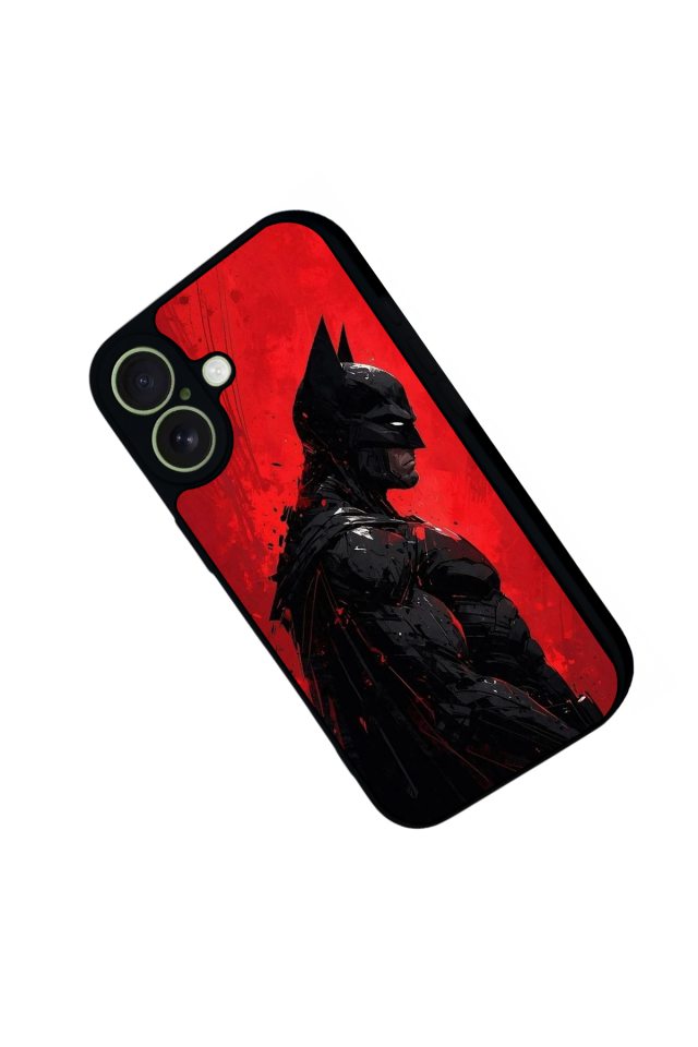 iPhone 17 Uyumlu Batman Tasarımlı Glossy Premium Kılıf