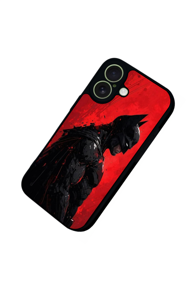 iPhone 17 Uyumlu Batman Tasarımlı Glossy Premium Kılıf