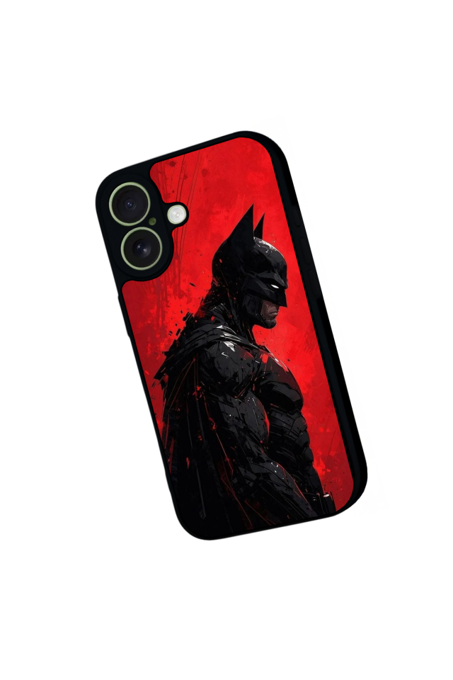 iPhone 17 Uyumlu Batman Tasarımlı Glossy Premium Kılıf