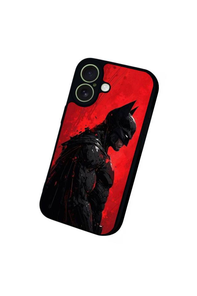 iPhone 17 Uyumlu Batman Tasarımlı Glossy Premium Kılıf