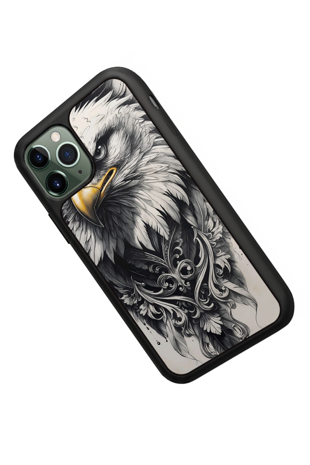 iPhone 11 Pro Max Uyumlu Besiktas Tasarımlı Glossy Premium Kılıf