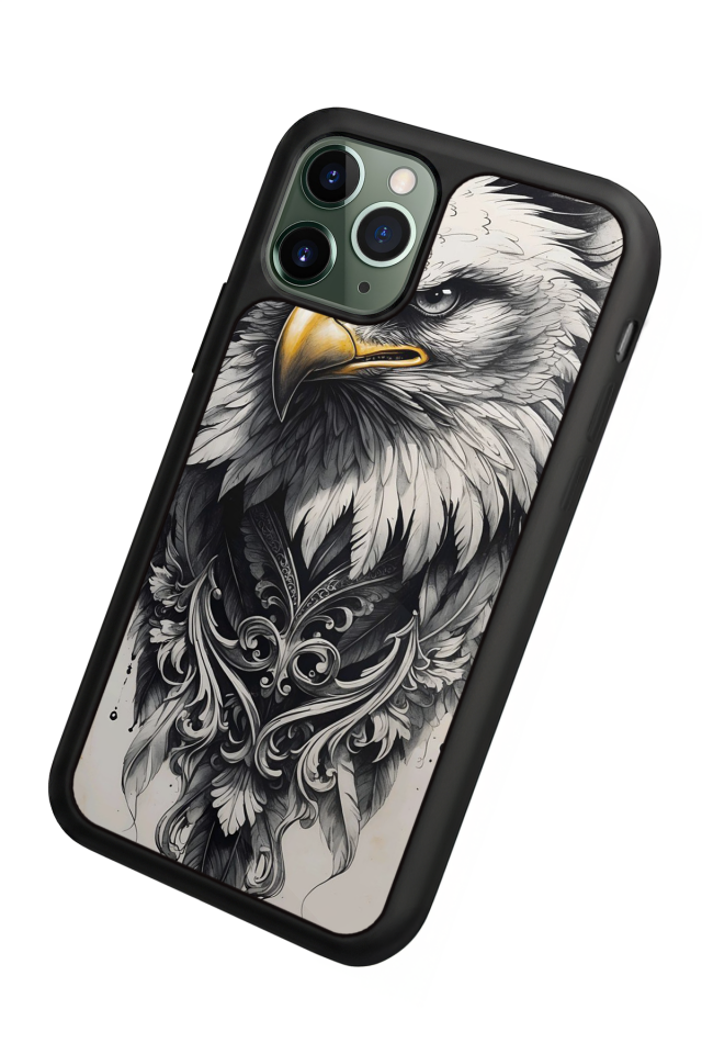 iPhone 11 Pro Max Uyumlu Besiktas Tasarımlı Glossy Premium Kılıf