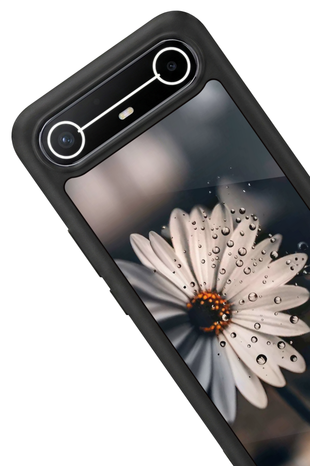 Tecno Spark Slim 5G Uyumlu Cicek Tasarımlı Glossy Premium Kılıf