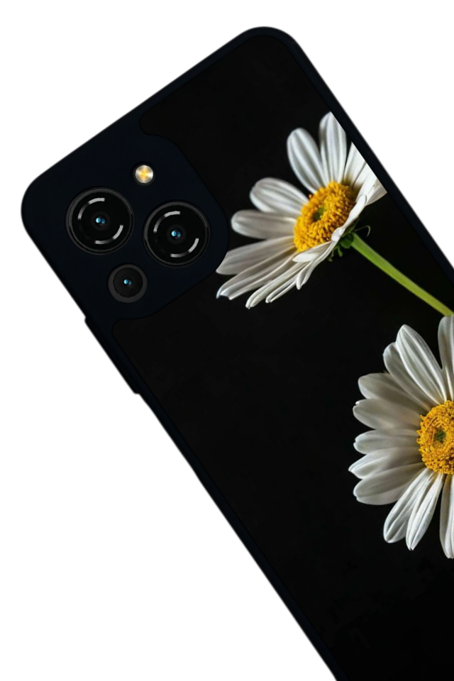 Reeder S23 Pro Max Uyumlu Cicek Tasarımlı Glossy Premium Kılıf