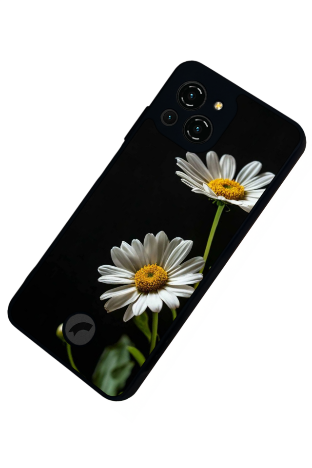 Reeder S23 Pro Max Uyumlu Cicek Tasarımlı Glossy Premium Kılıf