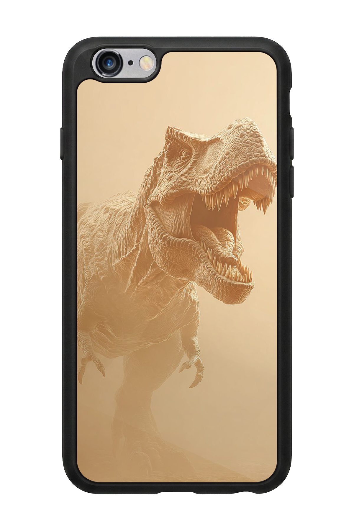 iPhone 6s Plus Uyumlu Dinazor Tasarımlı Glossy Premium Kılıf
