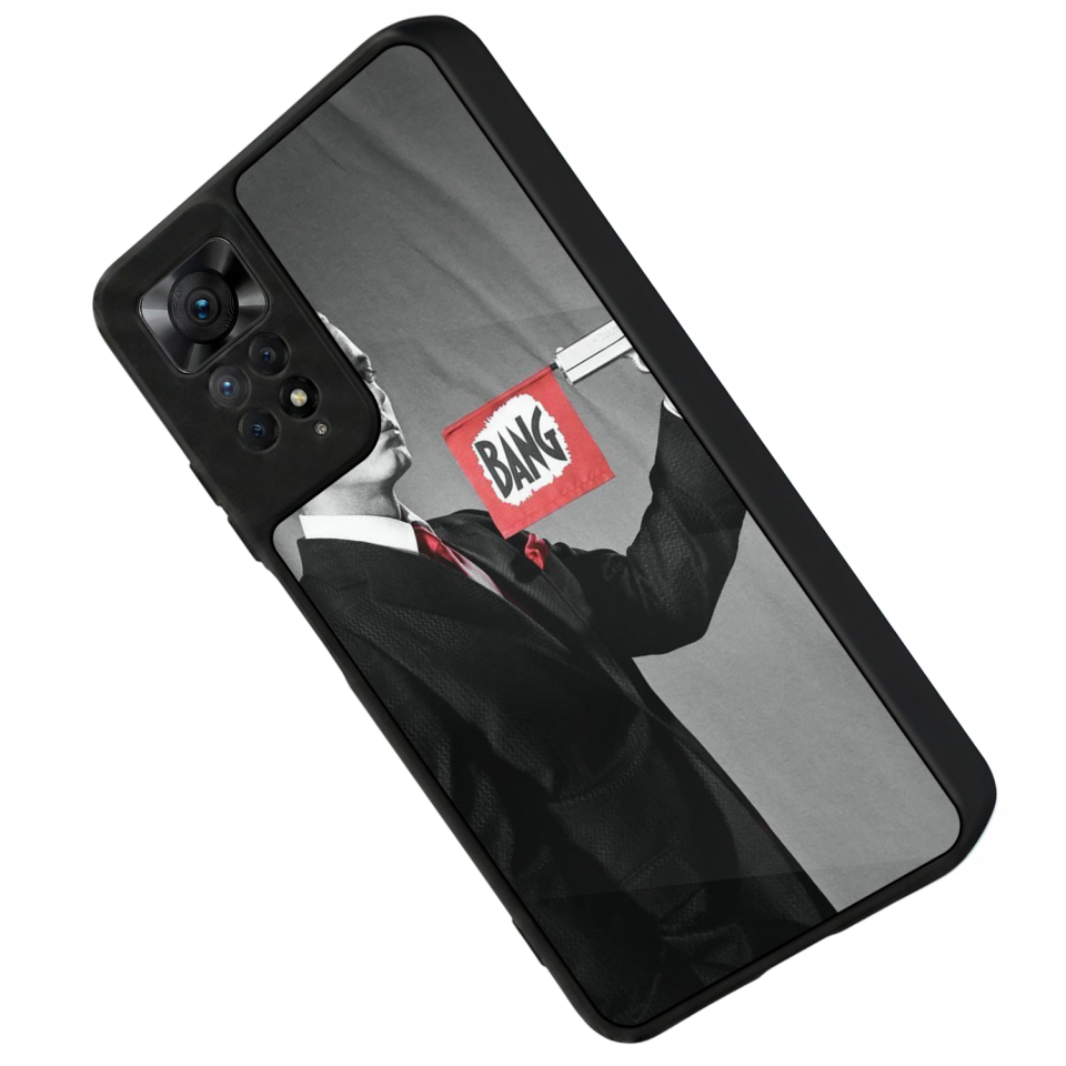 Xiaomi Redmi Note 12 Pro Uyumlu Eminem Tasarımlı Glossy Premium Kılıf