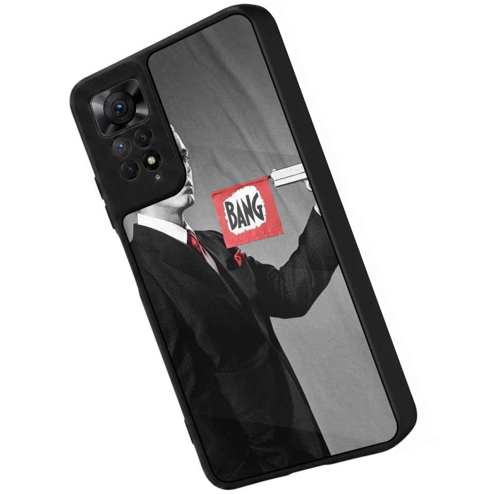 Xiaomi Redmi Note 12 Pro Uyumlu Eminem Tasarımlı Glossy Premium Kılıf