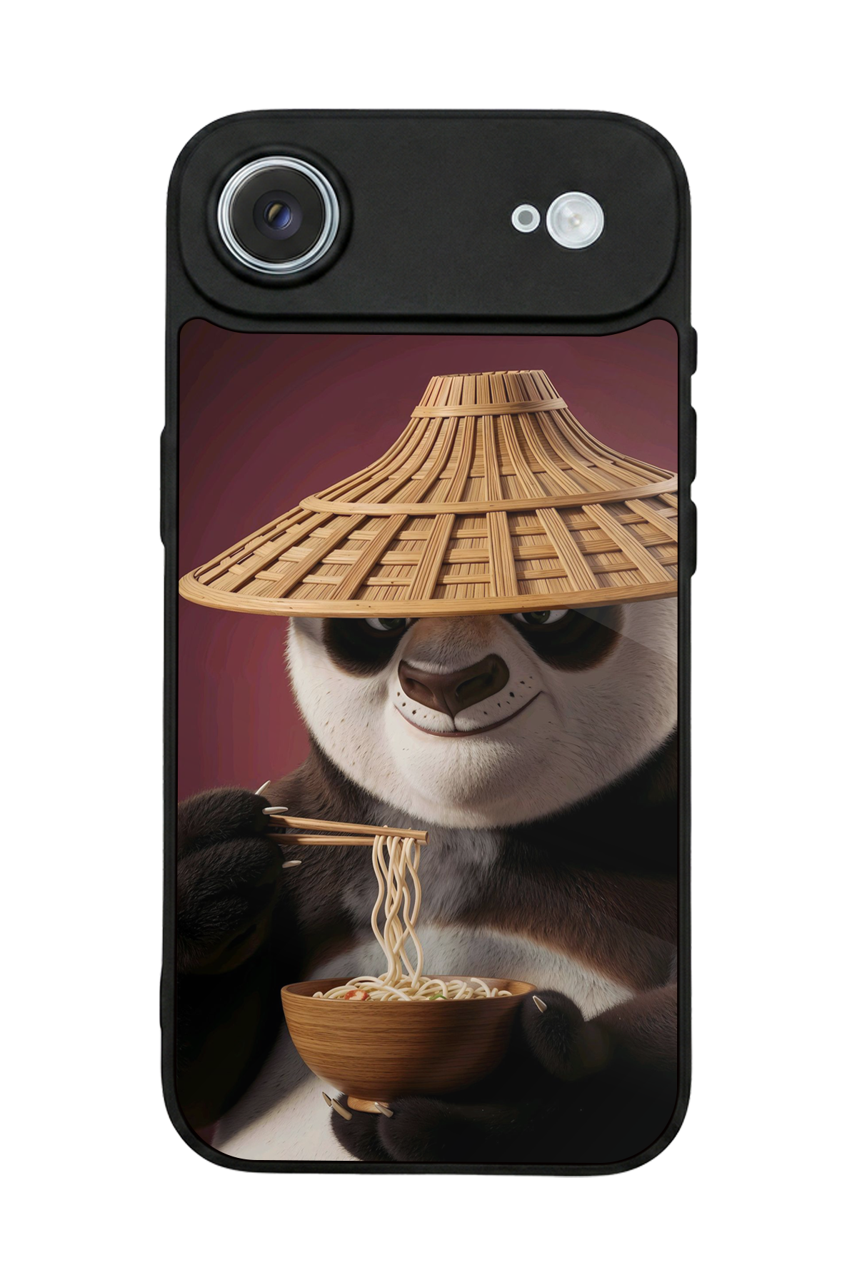 iPhone 17 Air Uyumlu Kung Fu Panda Tasarımlı Glossy Premium Kılıf