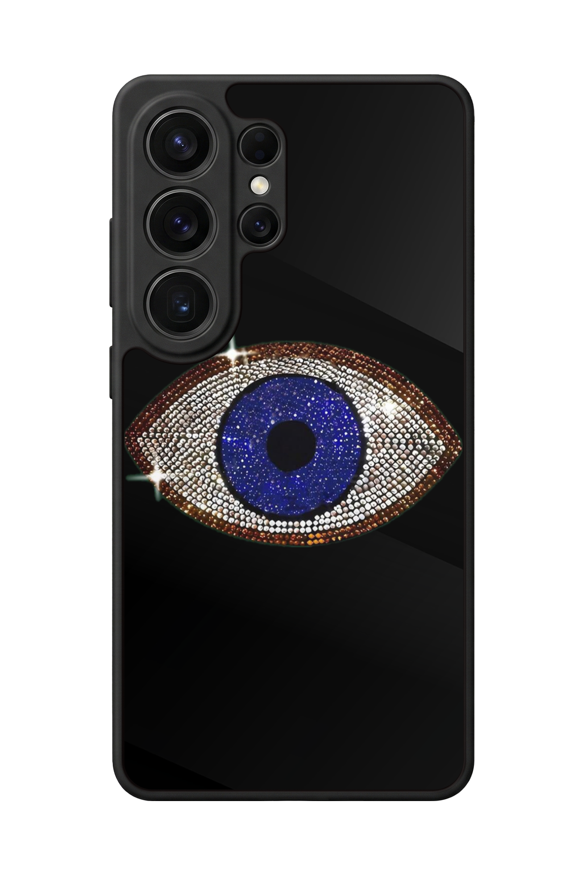 Samsung Galaxy S26 Ultra Uyumlu Nazar Tasarımlı Glossy Premium Kılıf