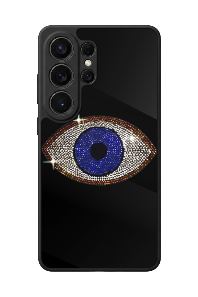 Samsung Galaxy S26 Ultra Uyumlu Nazar Tasarımlı Glossy Premium Kılıf