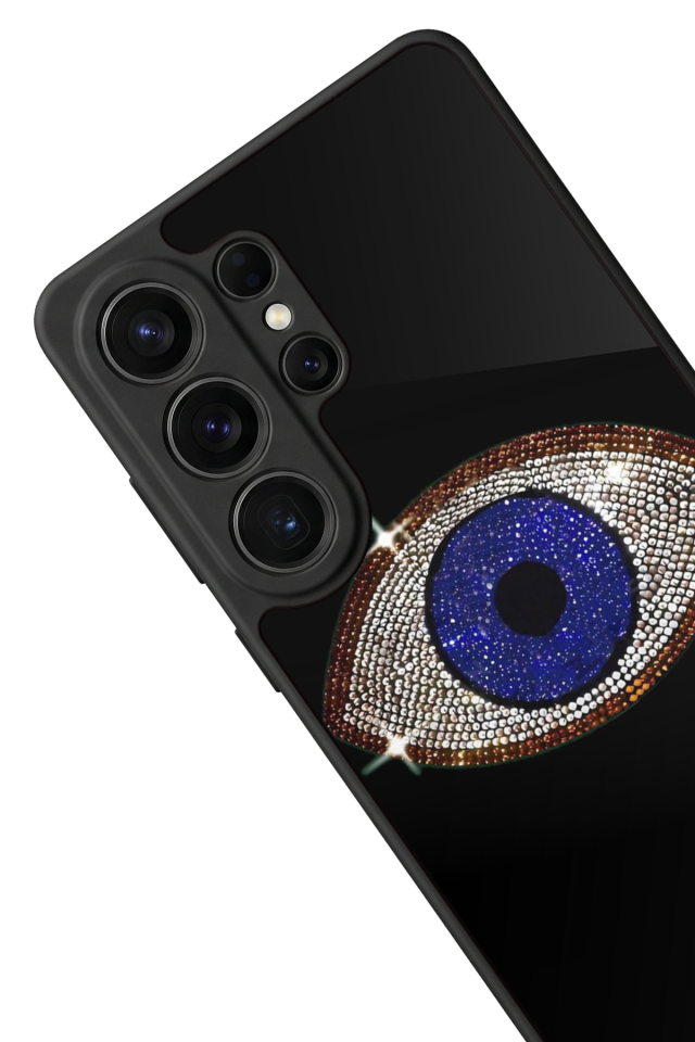 Samsung Galaxy S26 Ultra Uyumlu Nazar Tasarımlı Glossy Premium Kılıf