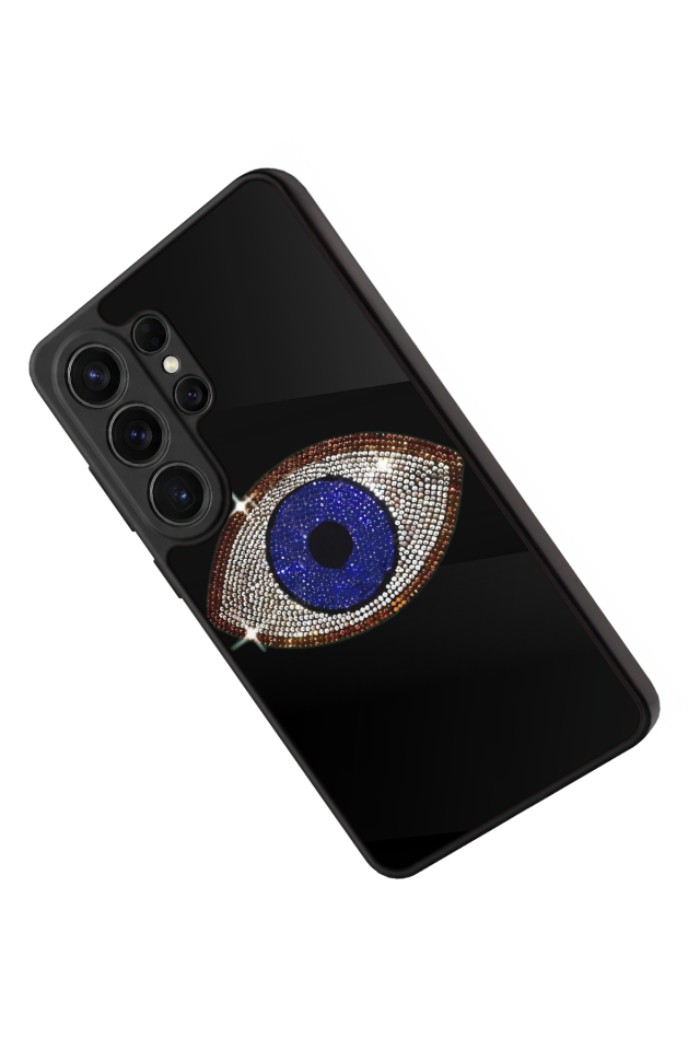 Samsung Galaxy S26 Ultra Uyumlu Nazar Tasarımlı Glossy Premium Kılıf