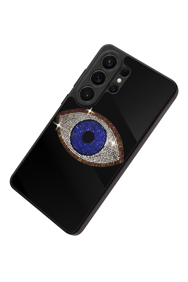 Samsung Galaxy S26 Ultra Uyumlu Nazar Tasarımlı Glossy Premium Kılıf