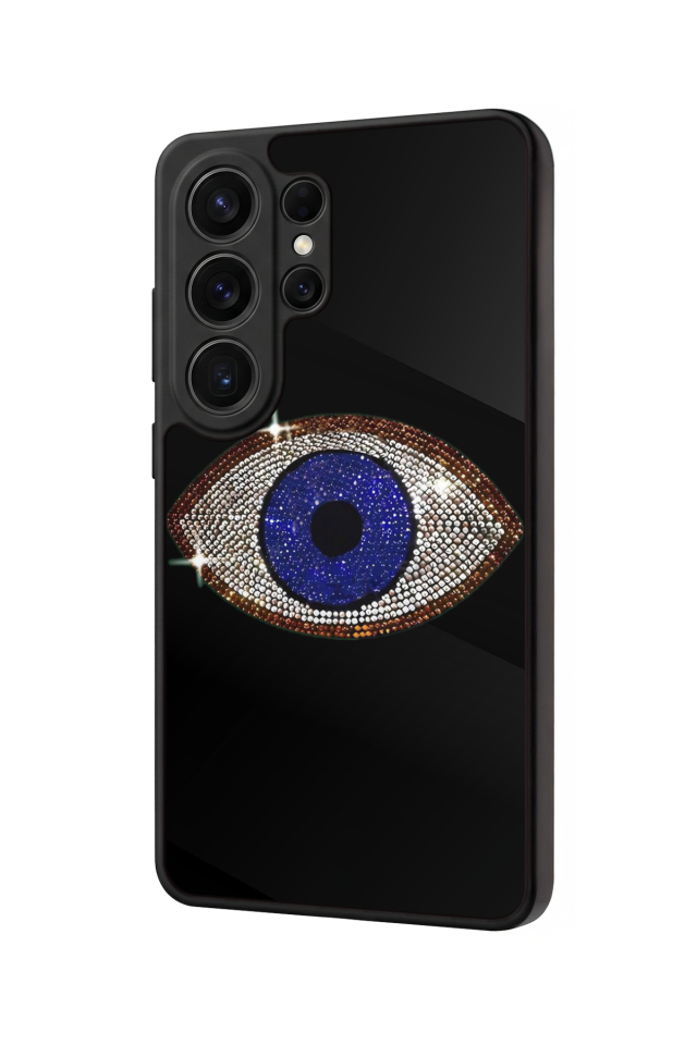 Samsung Galaxy S26 Ultra Uyumlu Nazar Tasarımlı Glossy Premium Kılıf