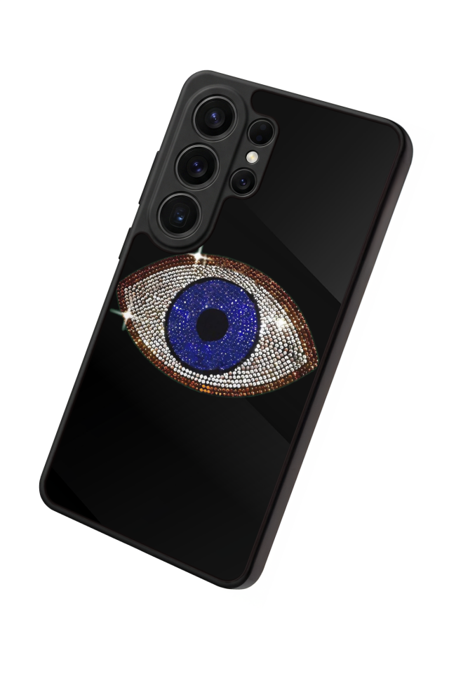 Samsung Galaxy S26 Ultra Uyumlu Nazar Tasarımlı Glossy Premium Kılıf