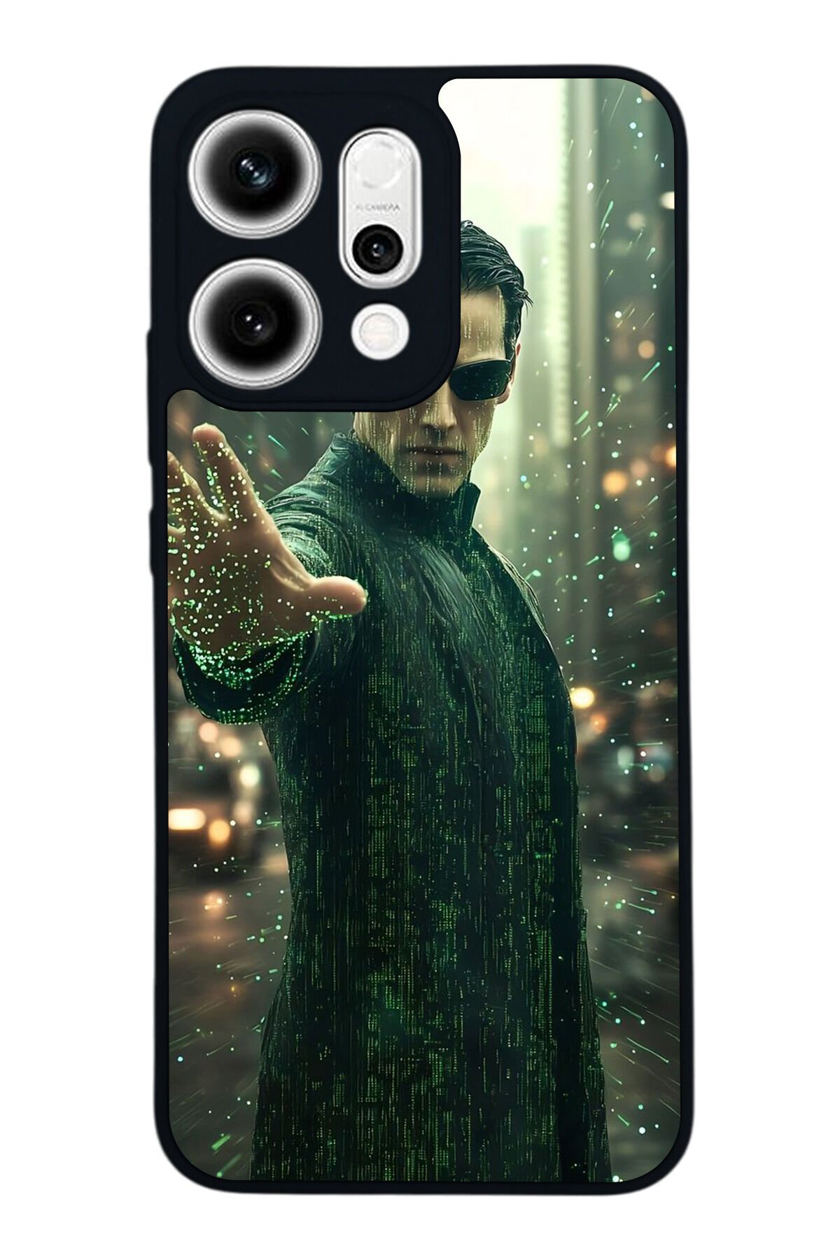 Oppo Reno 14 Uyumlu MatriOppo Oppo Reno 14 Tasarımlı Glossy Premium Kılıf