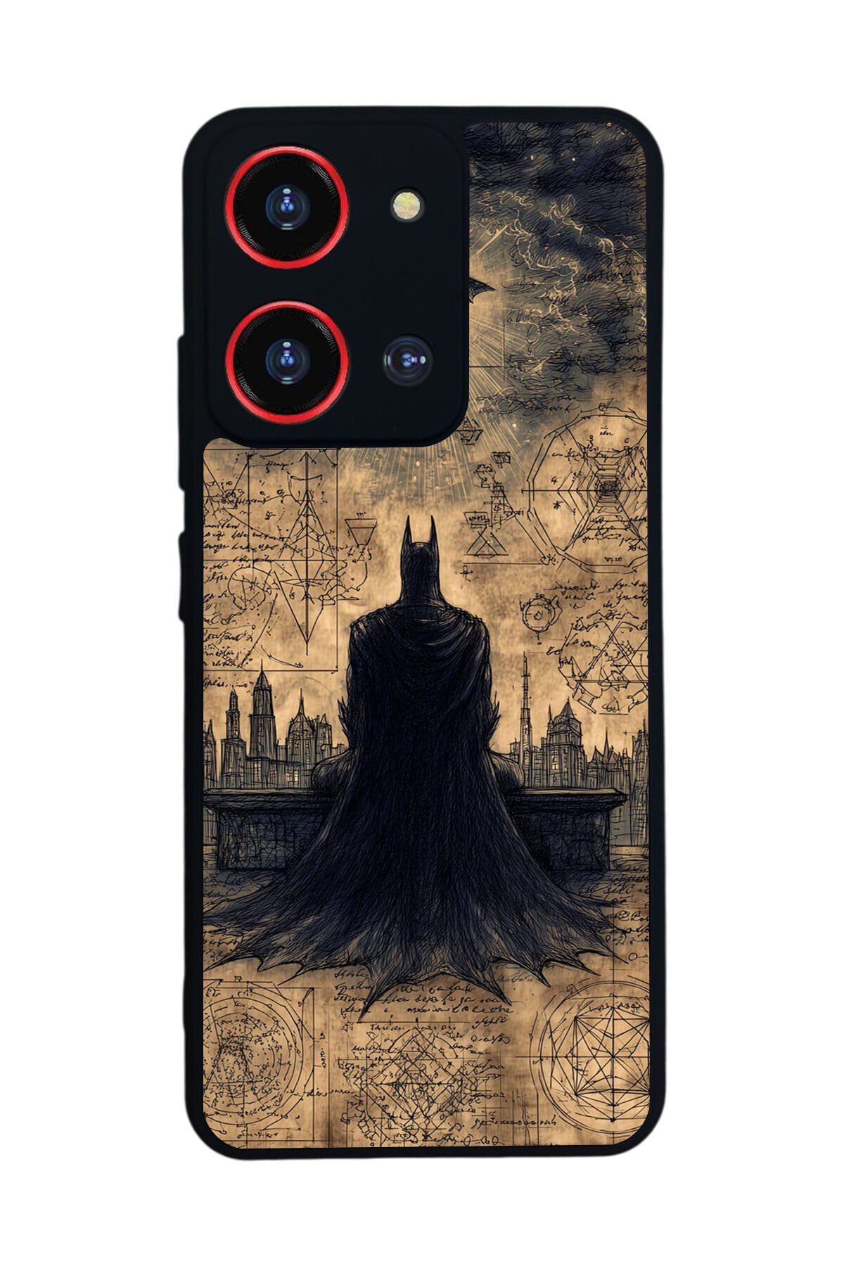 Reeder S19 Max Pro S ZOOM Uyumlu Batman Tasarımlı Glossy Premium Kılıf