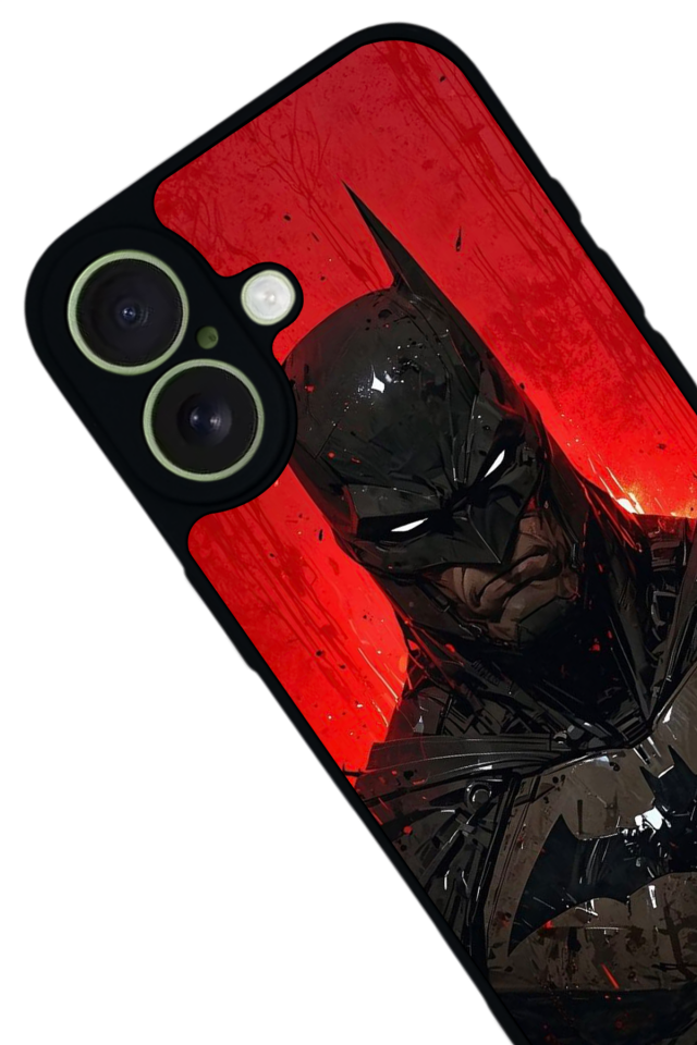 iPhone 17 Uyumlu Batman Tasarımlı Glossy Premium Kılıf