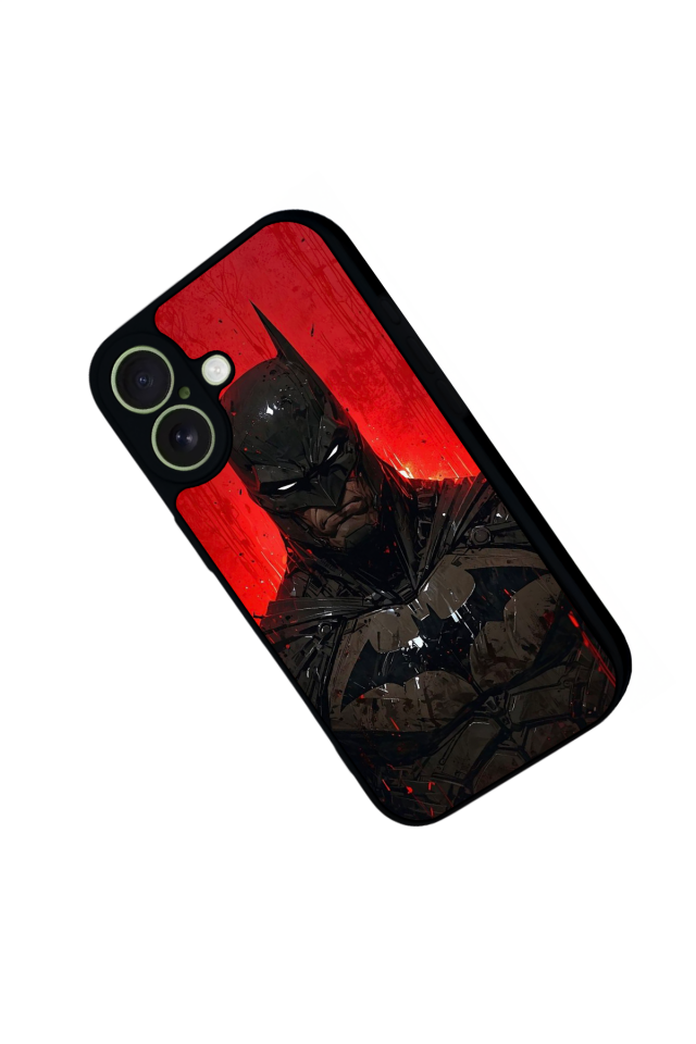 iPhone 17 Uyumlu Batman Tasarımlı Glossy Premium Kılıf