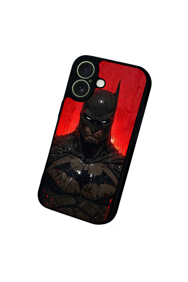 iPhone 17 Uyumlu Batman Tasarımlı Glossy Premium Kılıf