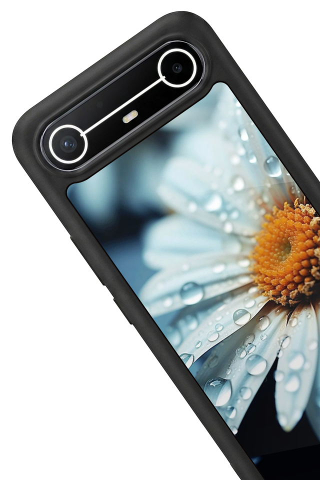 Tecno Spark Slim 5G Uyumlu Cicek Tasarımlı Glossy Premium Kılıf