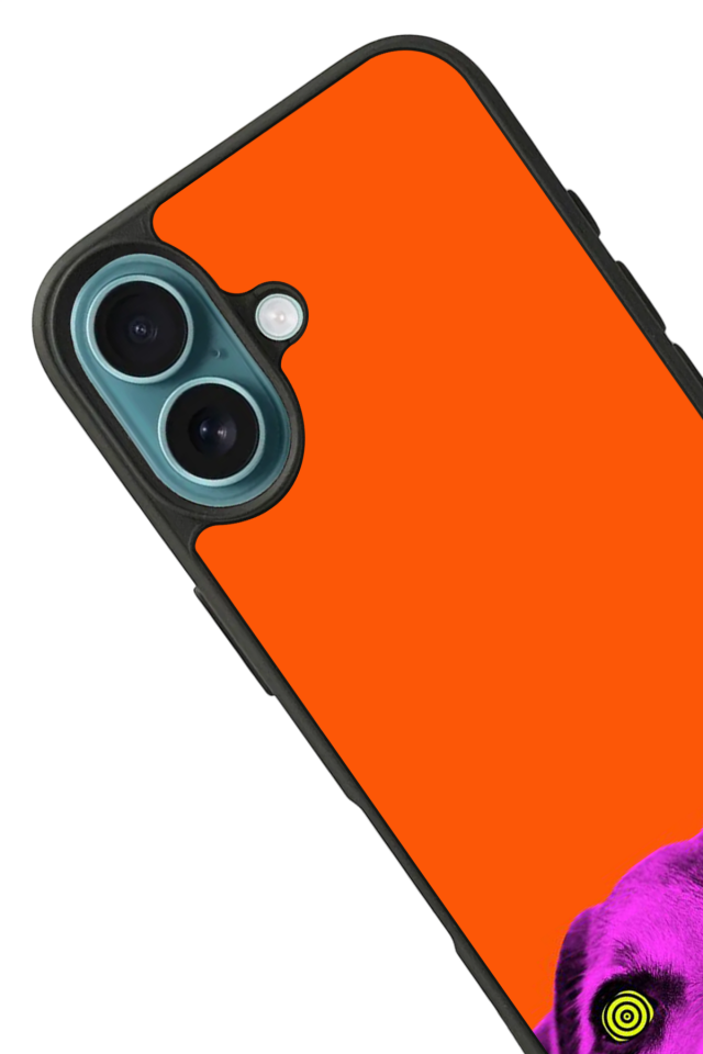 iPhone 16 Uyumlu Kirmizi Tasarımlı Glossy Premium Kılıf