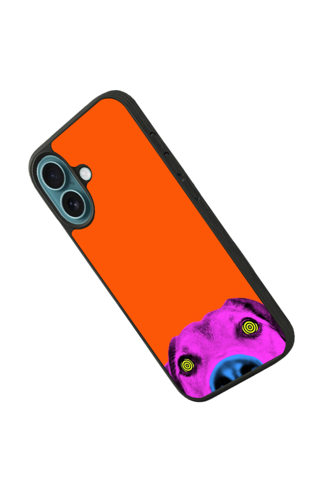 iPhone 16 Uyumlu Kirmizi Tasarımlı Glossy Premium Kılıf