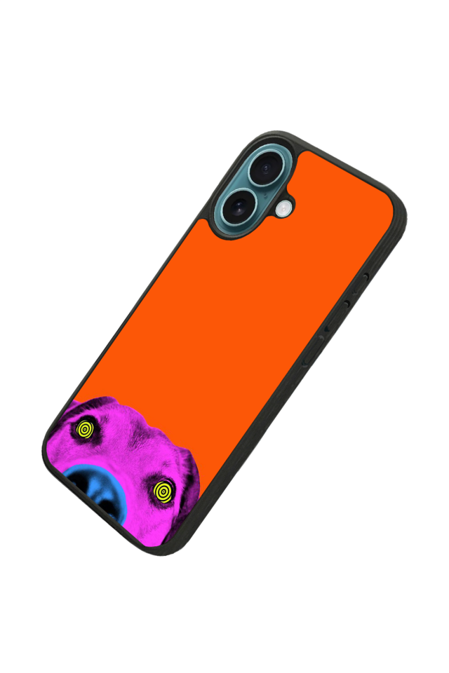 iPhone 16 Uyumlu Kirmizi Tasarımlı Glossy Premium Kılıf