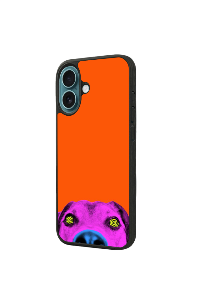 iPhone 16 Uyumlu Kirmizi Tasarımlı Glossy Premium Kılıf