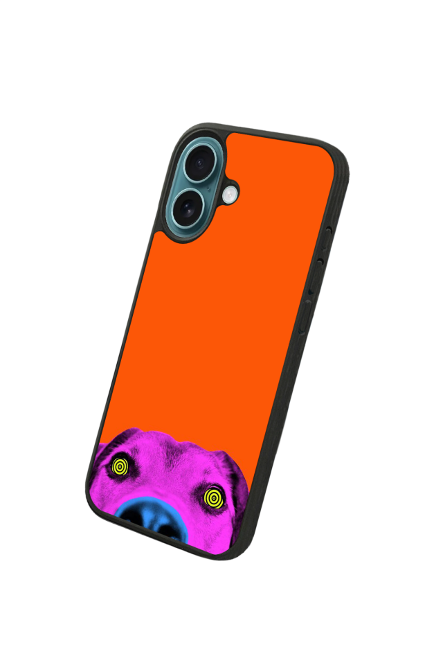 iPhone 16 Uyumlu Kirmizi Tasarımlı Glossy Premium Kılıf