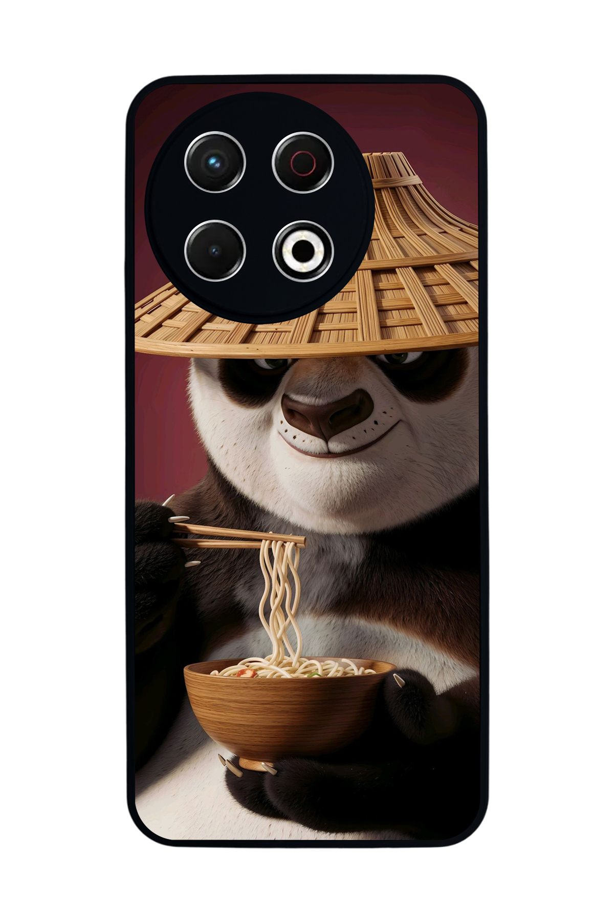 Tecno Spark 30 Pro Uyumlu Kung Fu Panda Tasarımlı Glossy Premium Kılıf