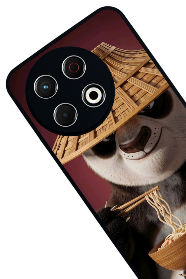 Tecno Spark 30 Pro Uyumlu Kung Fu Panda Tasarımlı Glossy Premium Kılıf