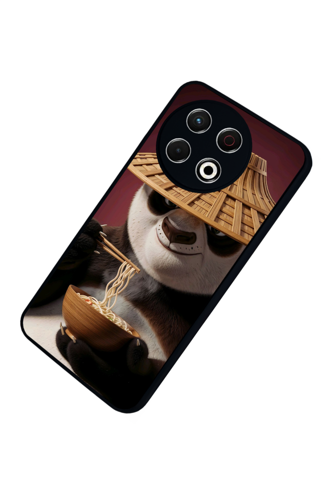 Tecno Spark 30 Pro Uyumlu Kung Fu Panda Tasarımlı Glossy Premium Kılıf